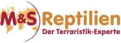 Logo M&amp;S Reptlilien